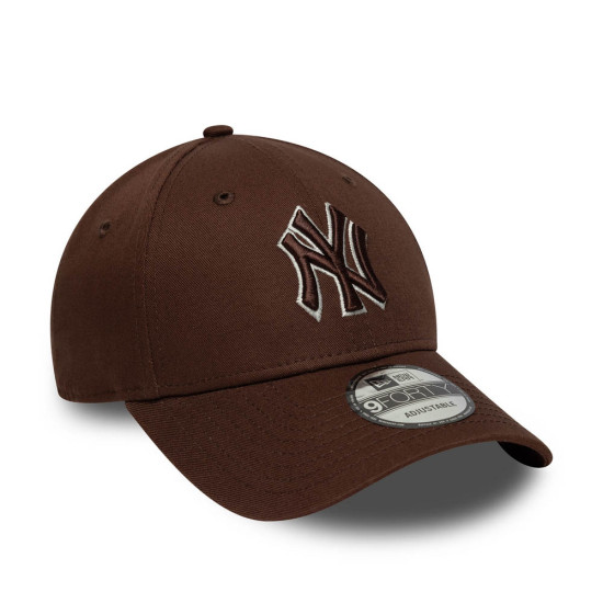 New Era Καπέλο New York Yankees MLB Team Outline 9FORTY Cap